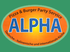 Alpha Pizza Logo